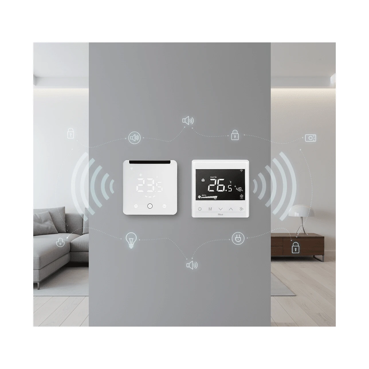 Nice Fan4-Control White