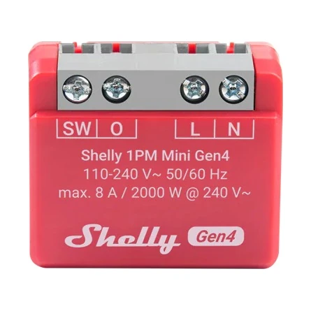 Shelly 1PM Mini Gen4 x2