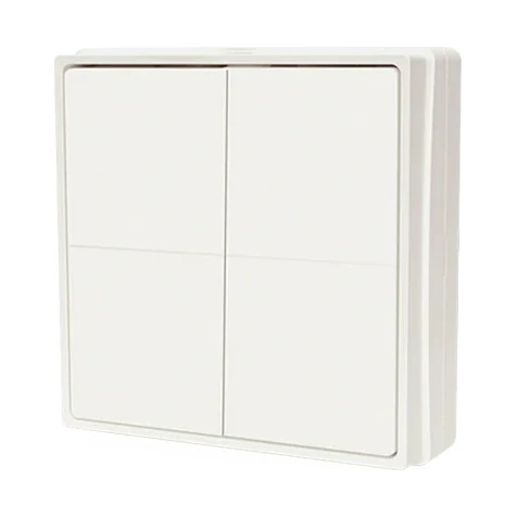 Shelly BLU Wall Switch 4 + Gira/Merten adapter