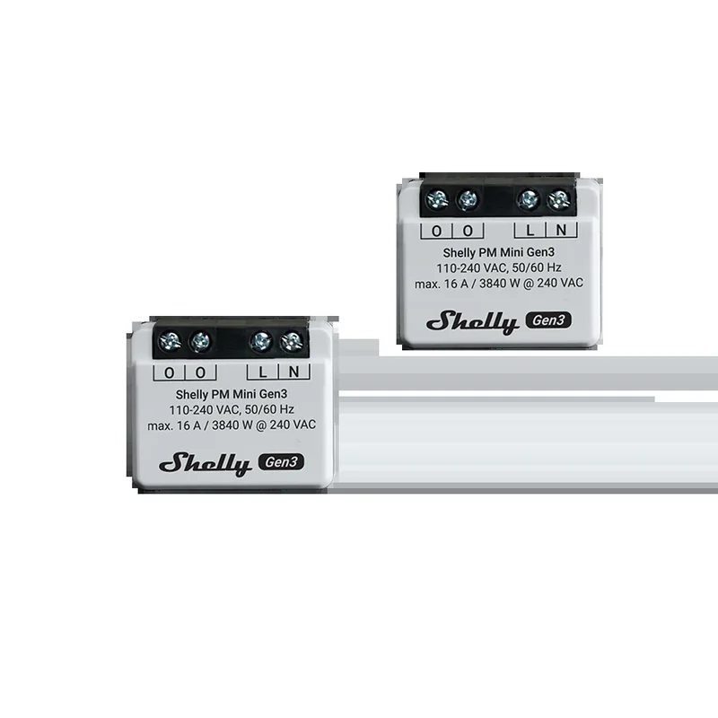Shelly PM Mini Gen3 x2