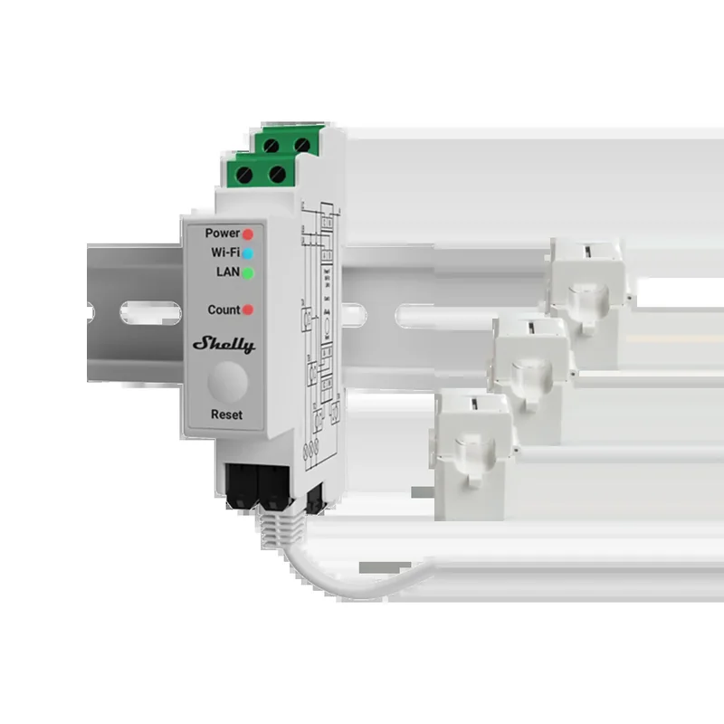Shelly Pro 3EM (120A) V2