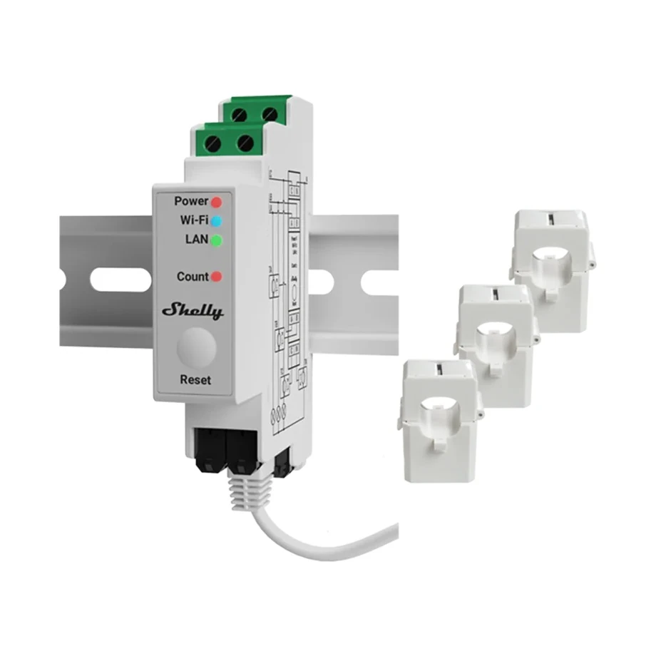 Shelly Pro 3EM (120A) V2