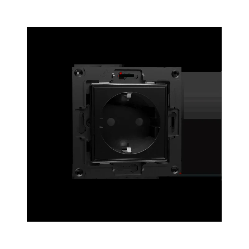 Shelly Wall Socket EU - black