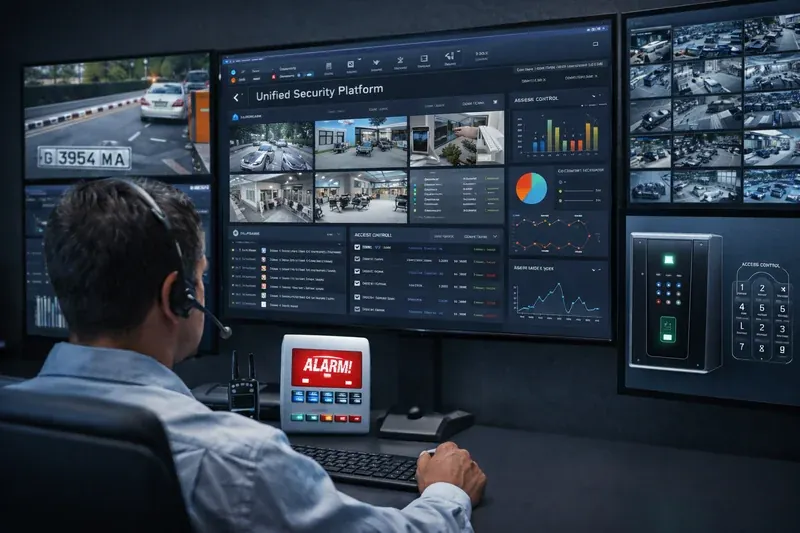 Integrated Security: CCTV, Alarms and Access Control on One Platform
