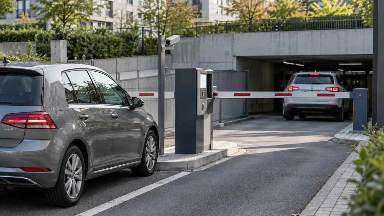 Automated Parking: LPR Barriers and Space Counting