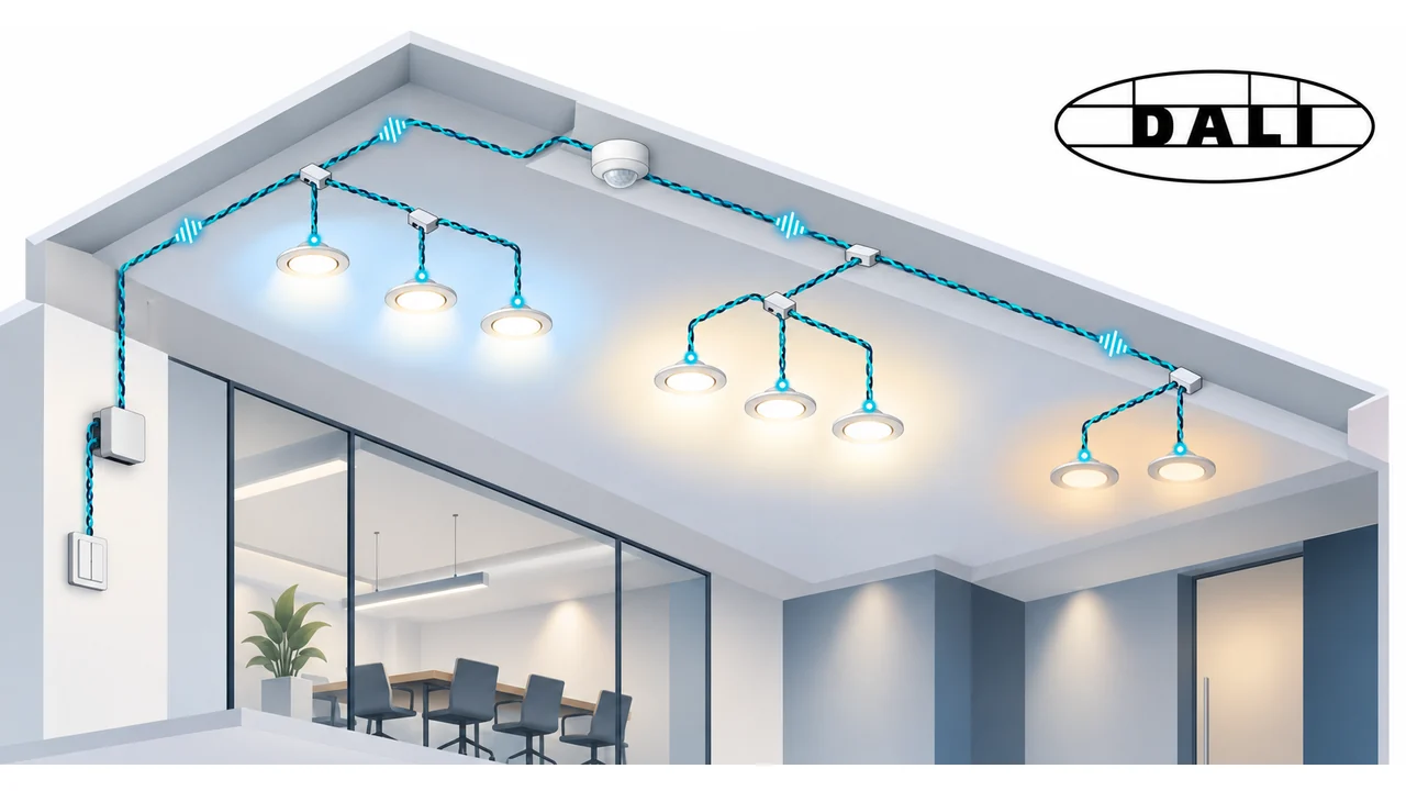 DALI: digital lighting control from A to Z