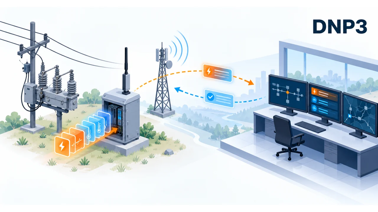 DNP3 (IEEE 1815): телемеханика энергосетей