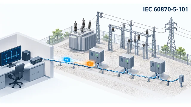 IEC 60870-5-101: сериен протокол за телемеханика в енергетиката