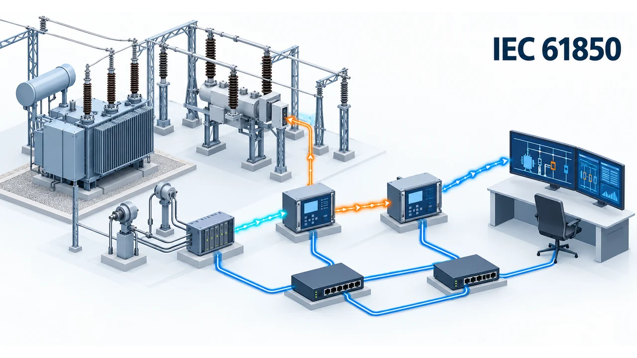 IEC 61850: моделі та зв’язок цифрових підстанцій