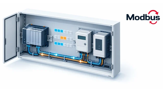 Modbus RTU и TCP: регистри, функции и често срещани грешки