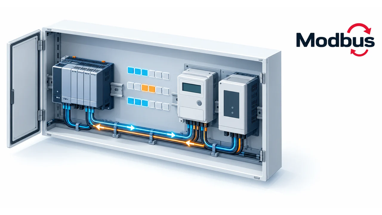 Modbus RTU and TCP: registers, functions and common mistakes