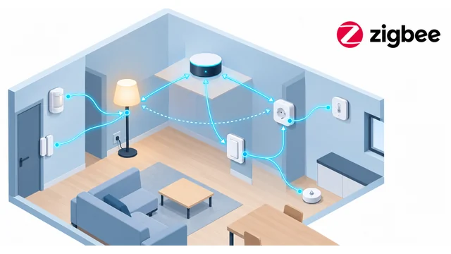 Zigbee: как работи mesh мрежата за умен дом